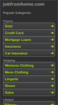 Mobile Screenshot of jobfromhome.com